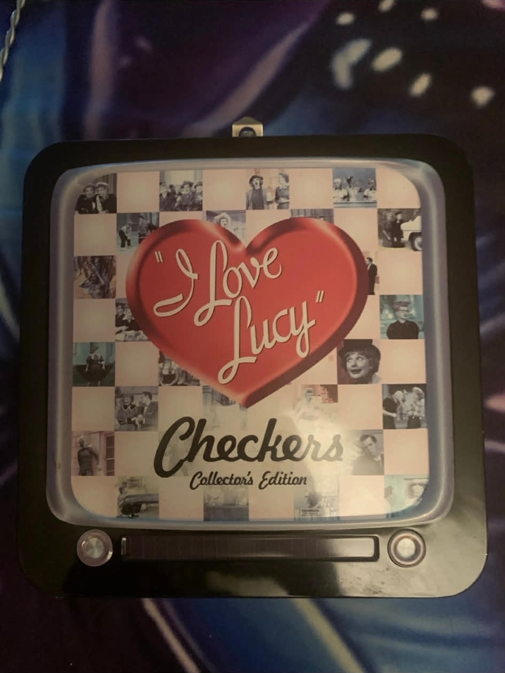 I Love Lucy Checkers Collector's Edition - Black & Red